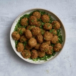 Homemade falafel